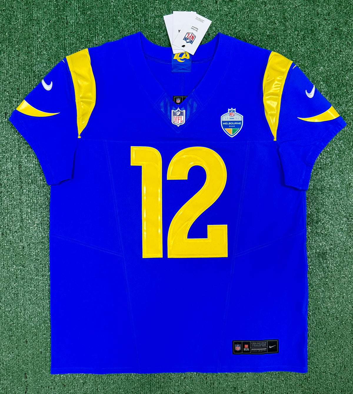 Puka Nacua Los Angeles Rams
Jersey #12 Nike Vapor FUSE Elite blue Size 44 (Large) NFL
