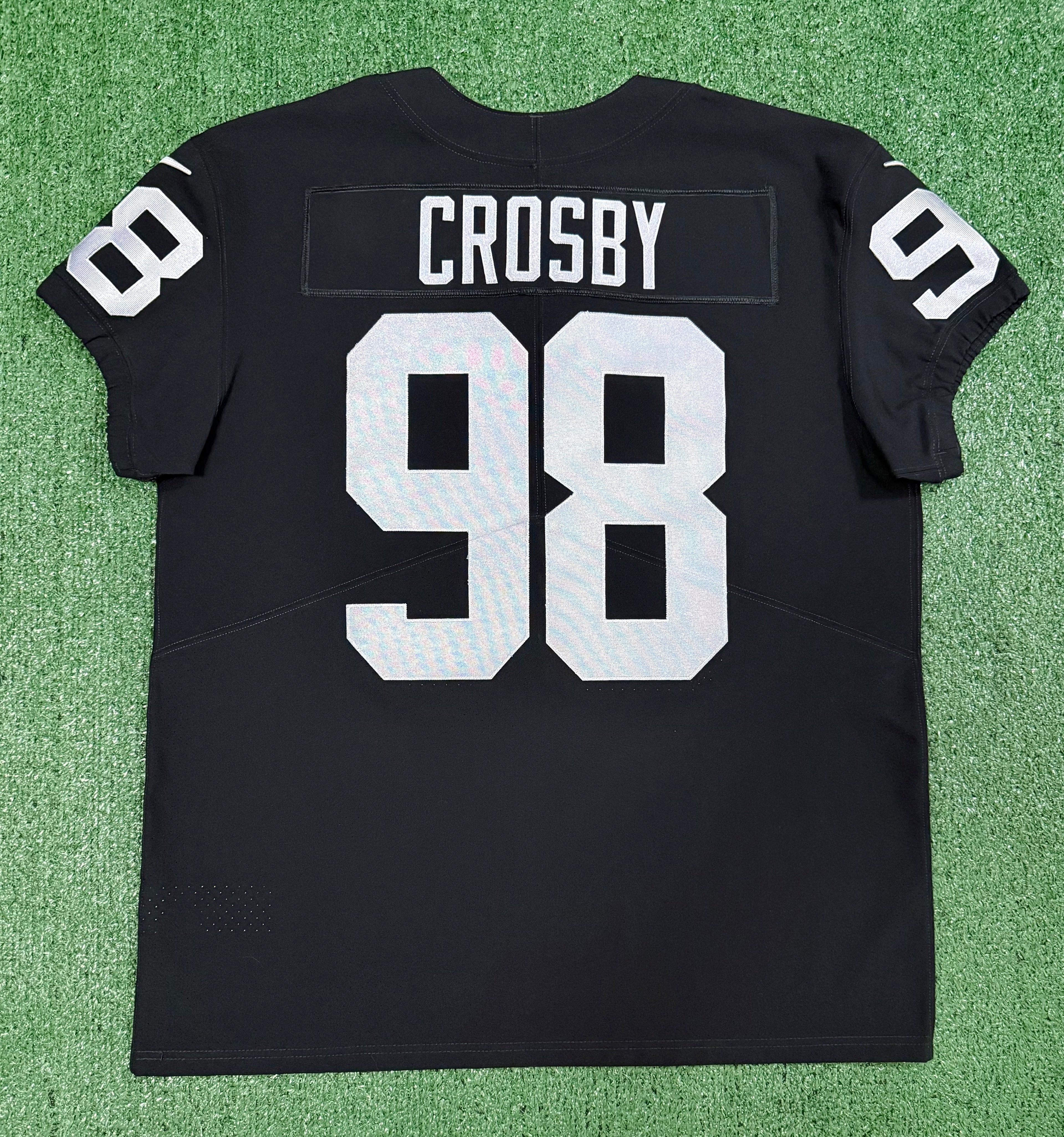 Maxx Crosby Las Vegas Raiders Jersey #98 Nike Vapor Elite Black Size 48 (XL) NFL