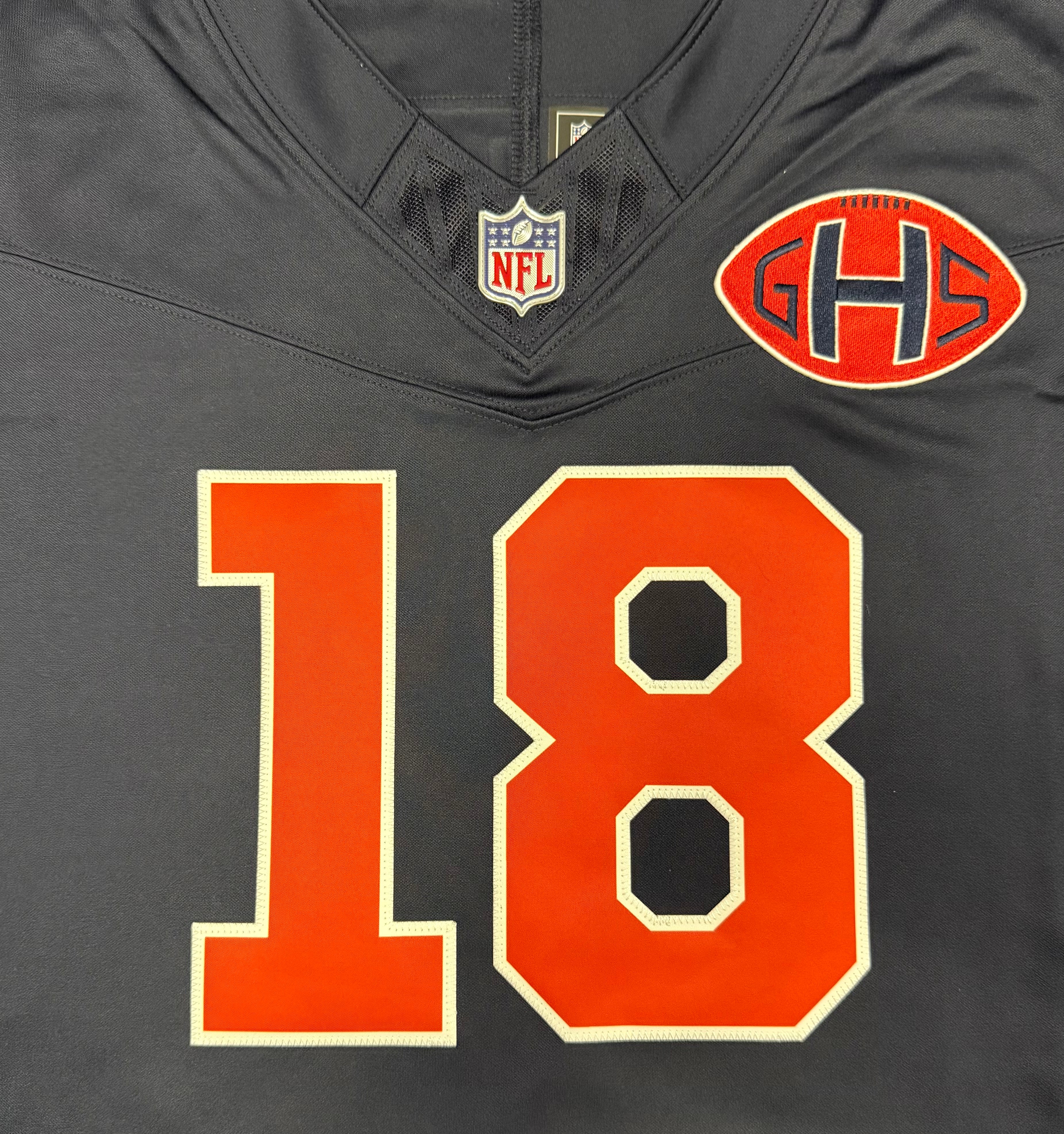 Caleb Williams Chicago Bears Jersey #18 Nike FUSE Rivalry Navy Size (Large) NFL