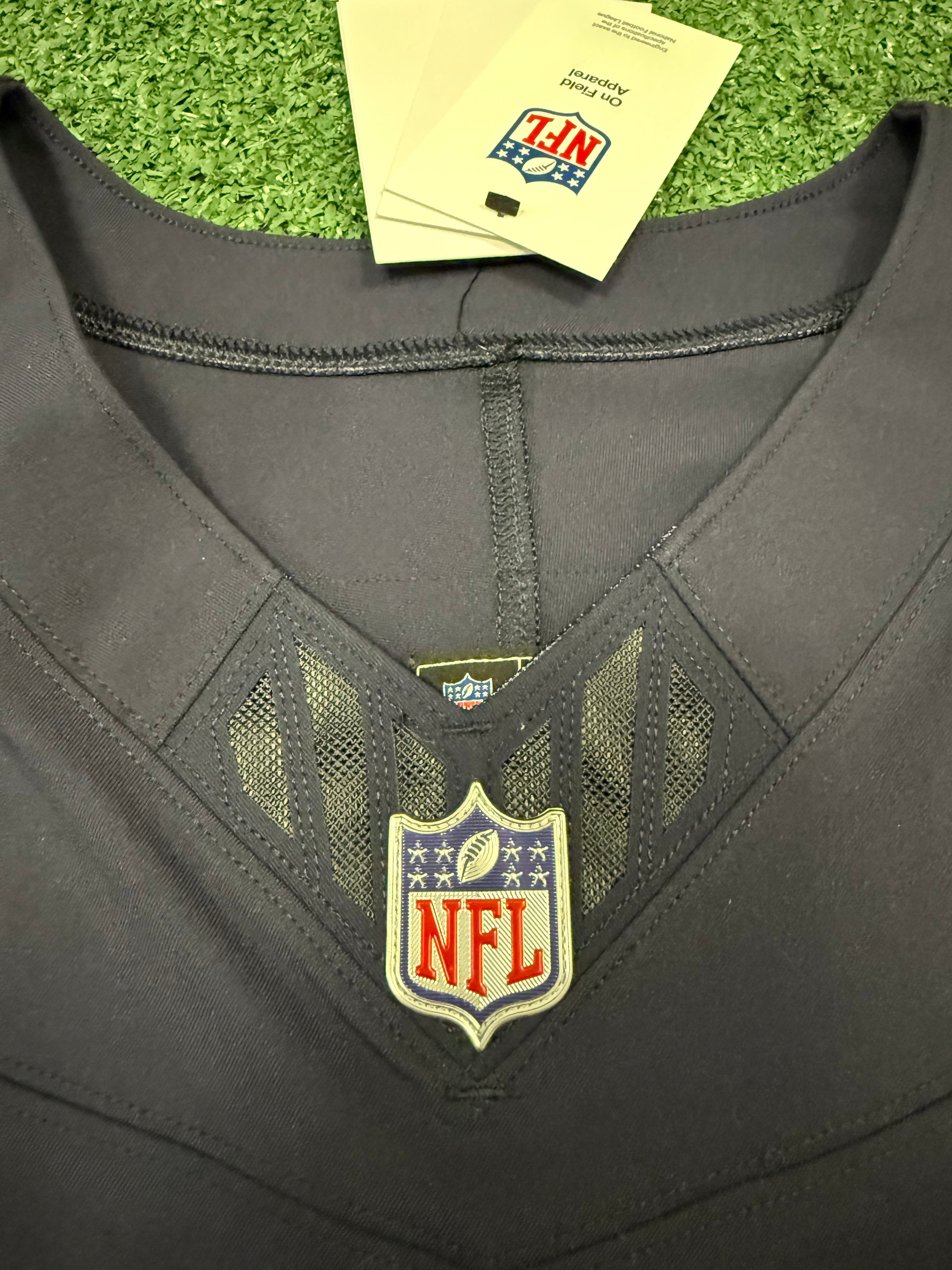 Caleb Williams Chicago Bears Jersey #18 Nike Vapor FUSE Elite Navy Size 40 (Medium) NFL