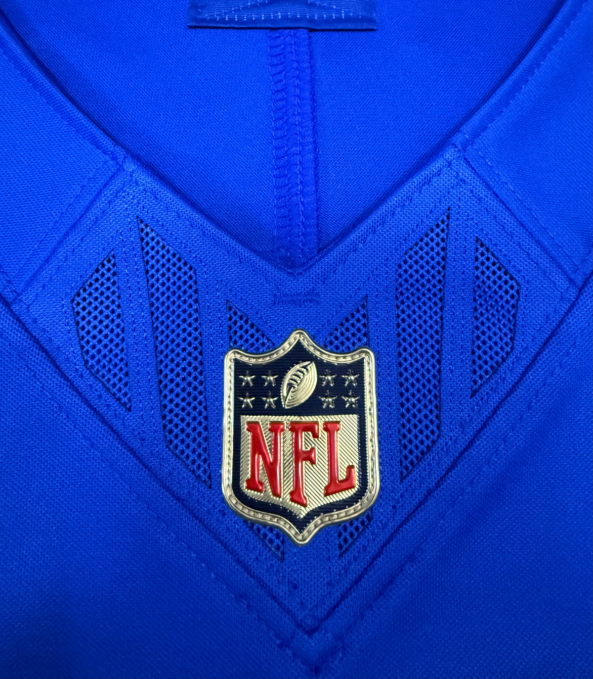 Matthew Stafford Los Angeles Rams Jersey #9 Nike Vapor Fuse Limited Stitched Blue Size (XL) NFL