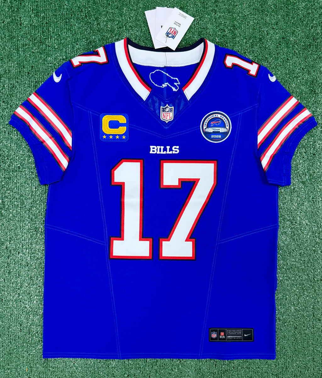 Josh Allen Buffalo Bills Jersey #17 Nike Vapor Fuse Elite Blue Size 40 (M) NFL