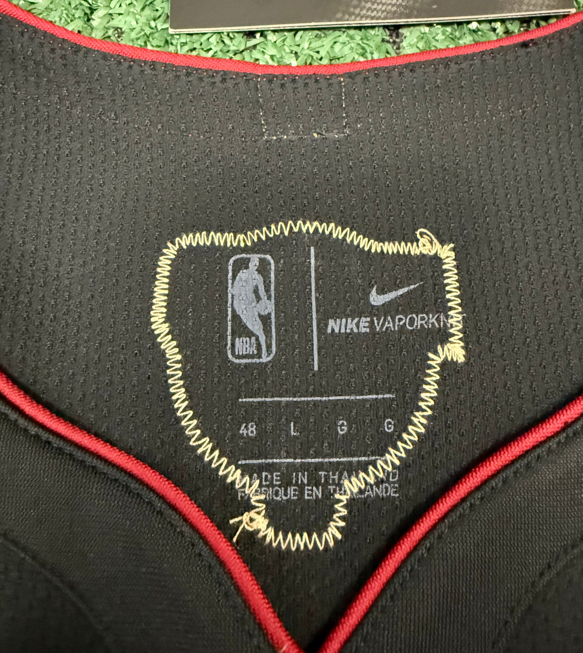 Bam Adebayo Miami Heat Bubble Jersey #13 Nike Vaporknit Authentic Black Size 48 (Large) NBA