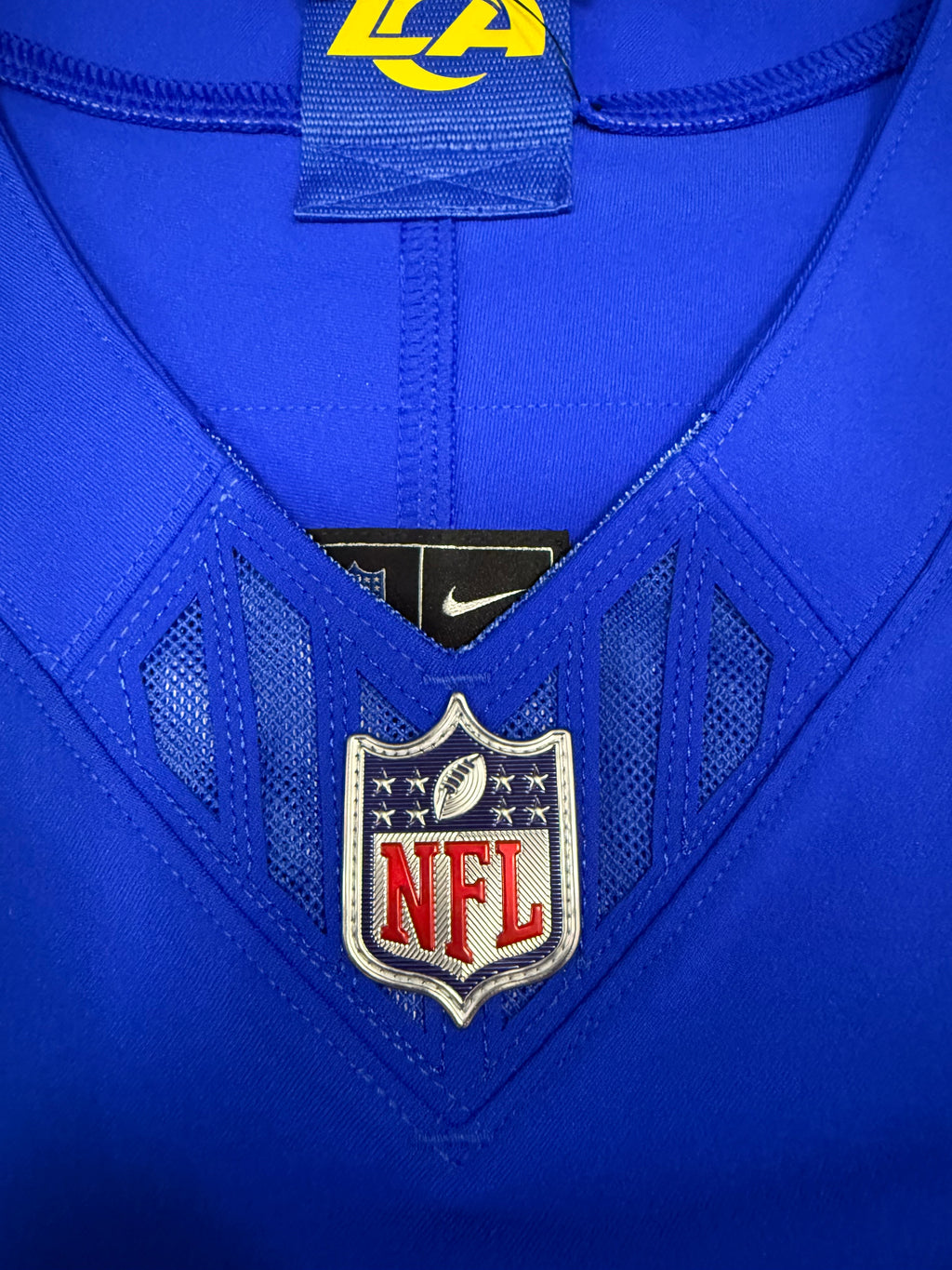 Puka Nacua Los Angeles Rams
Jersey #12 Nike Vapor FUSE Elite Blue Size 40 (Medium) NFL
