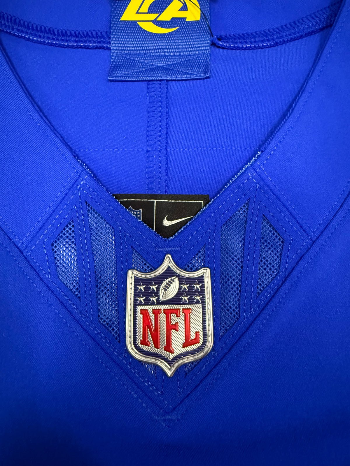 Puka Nacua Los Angeles Rams
Jersey #12 Nike Vapor FUSE Elite Blue Size 40 (Medium) NFL