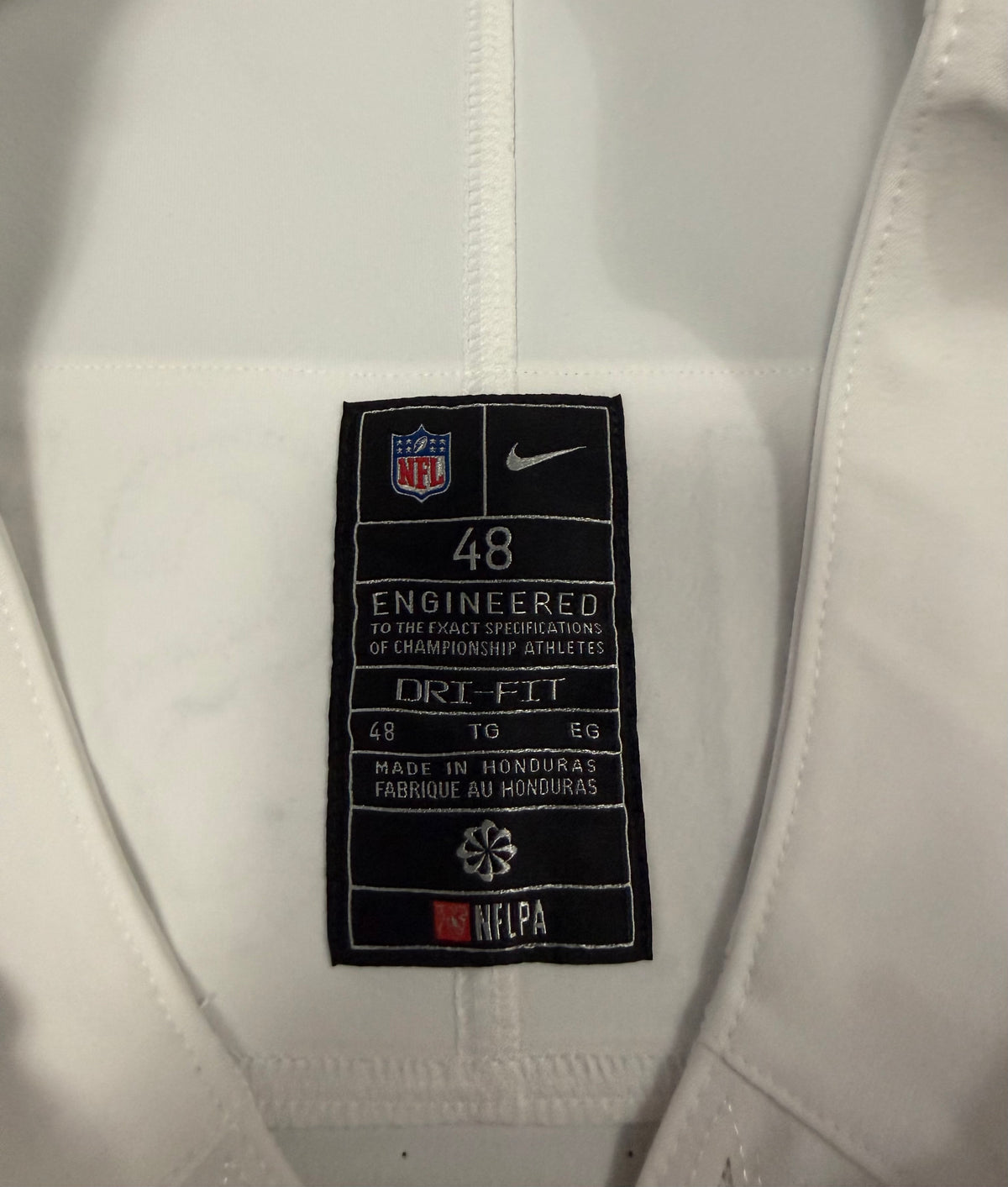 Ja'Marr Chase Cincinnati Bengals Jersey #1 Nike Vapor Fuse Elite White Size 48 (XL) NFL