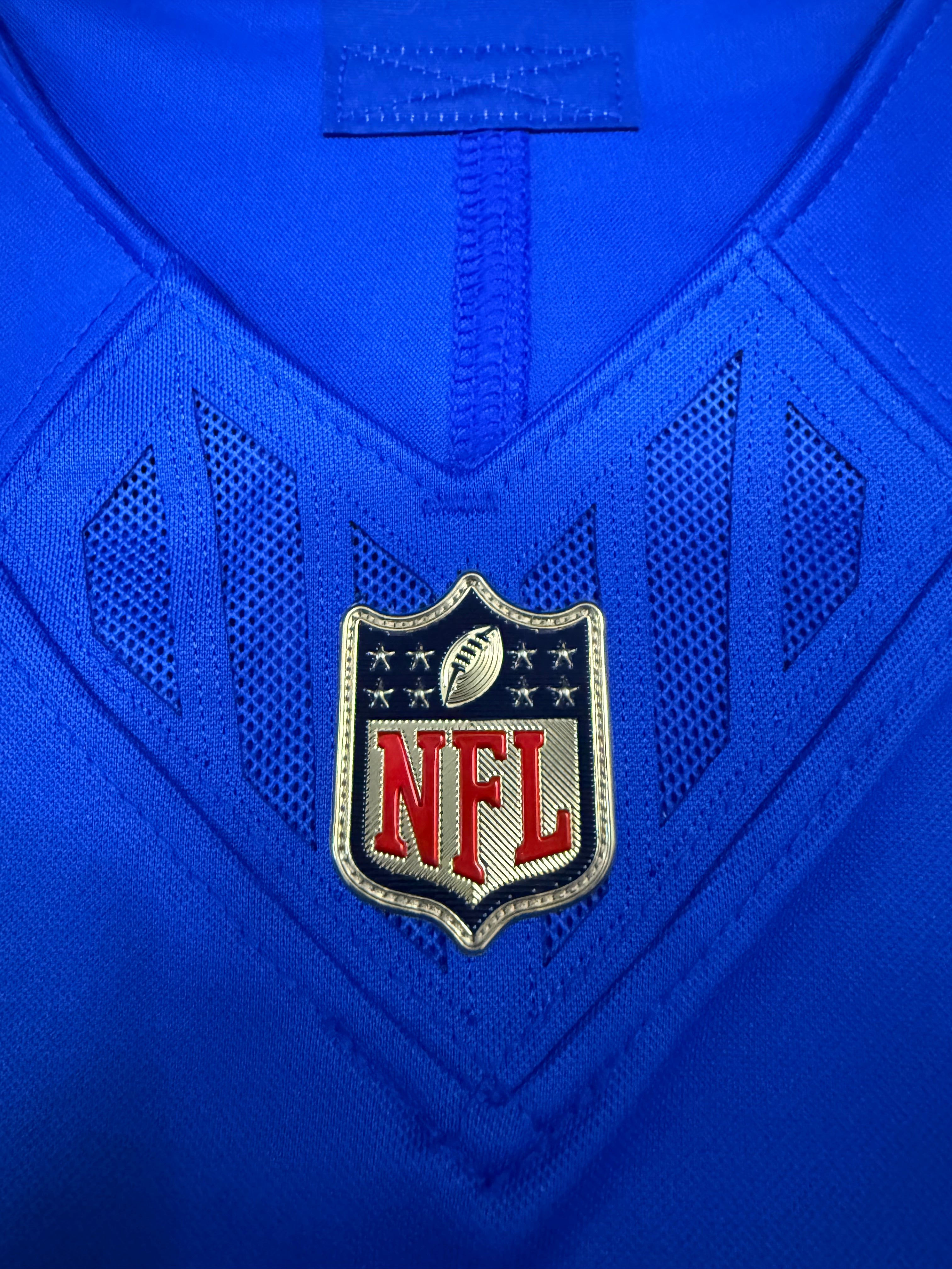 Matthew Stafford Los Angeles Rams Jersey #9 Nike Vapor Fuse Limited Stitched Blue Size (Large) NFL