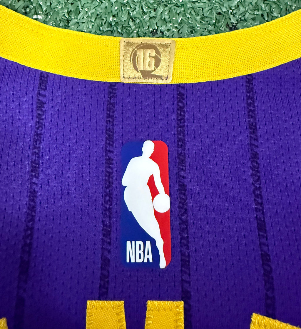 LeBron James Los Angeles Lakers Jersey #23 Nike VaporKnit Authentic Purple Size 52 (XL) NBA