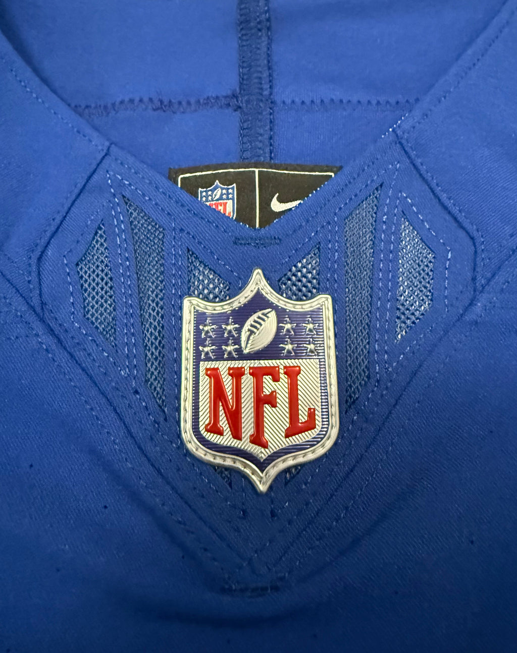 Jonathan Taylor Indianapolis Colts Jersey #28 Nike Vapor Fuse Elite Blue Size 44 (L) NFL