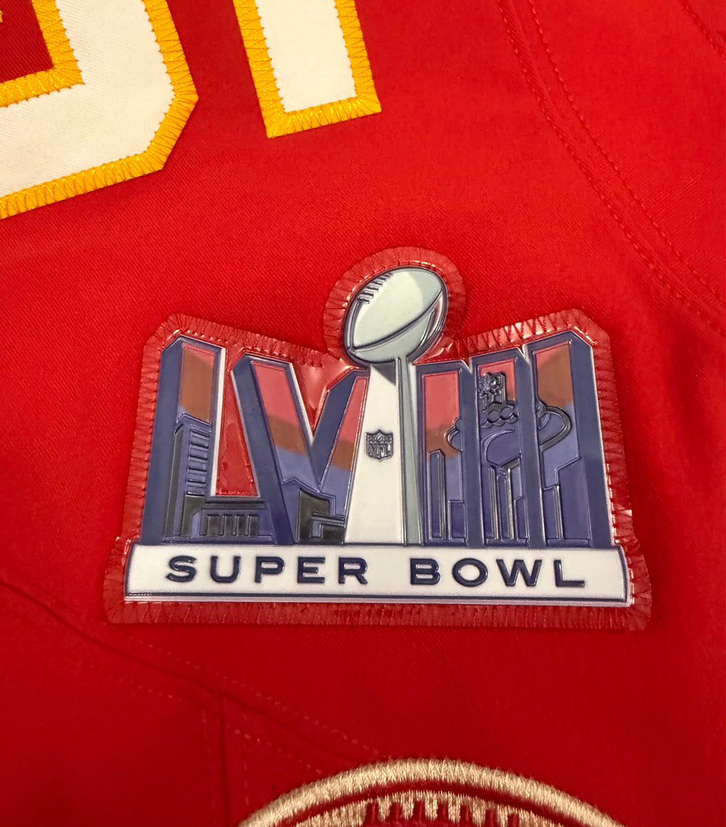 Patrick Mahomes Kansas City Chiefs Jersey #15 Nike Vapor FUSE Elite Red Size 52 (XXL) NFL