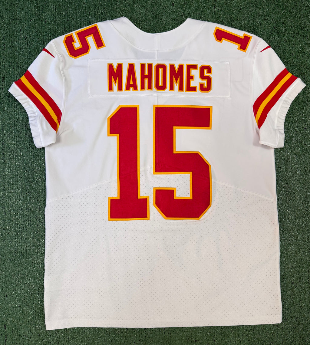 Patrick Mahomes Kansas City Chiefs Jersey #15 Nike Vapor Elite White Size 48 (XL) NFL READ DESCRIPTION