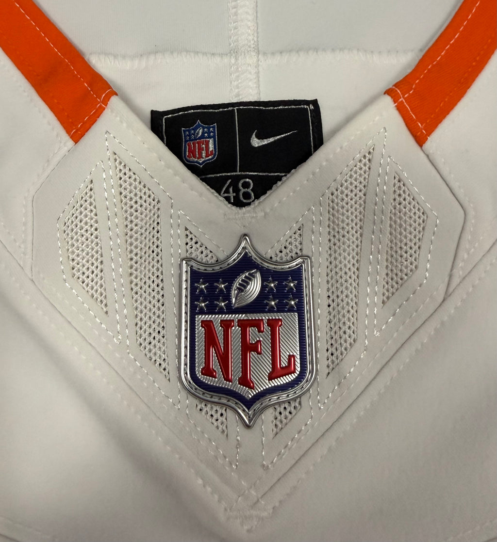 Pat Surtain II Denver Broncos Jersey #2 Nike Vapor Fuse Elite White Size 48 (XL) NFL