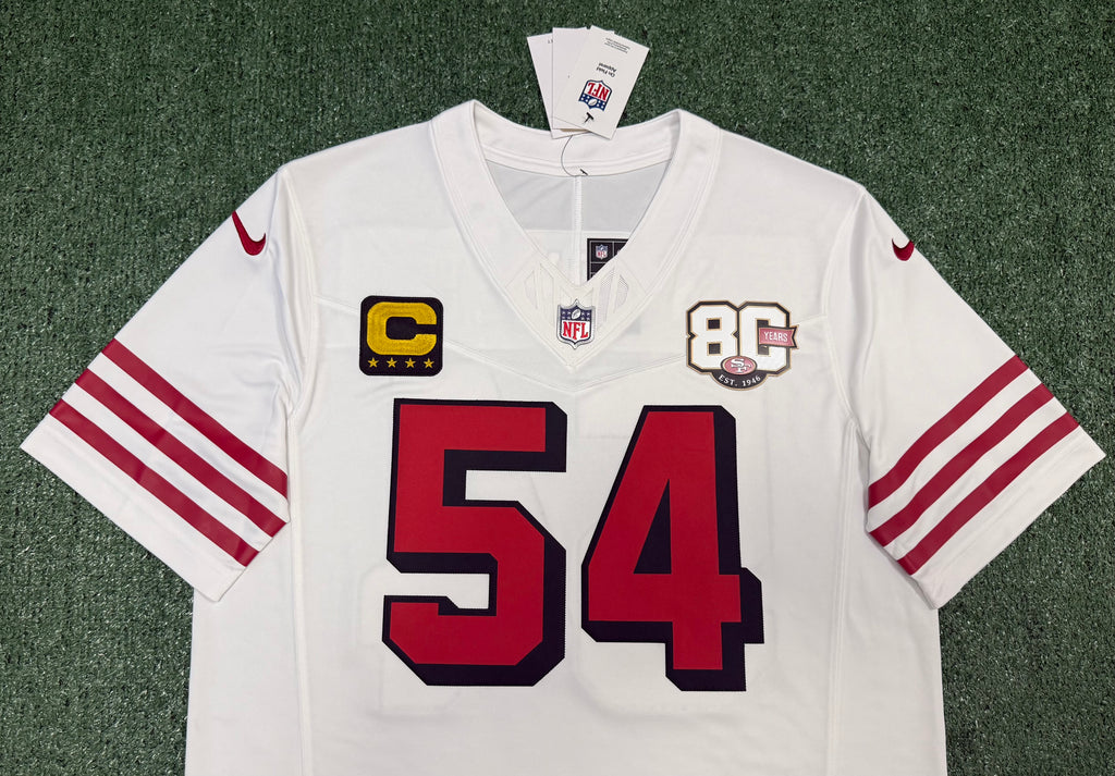 Fred Warner San Francisco 49ers
Jersey #54 Nike FUSE Limited White Size (Large) NFL