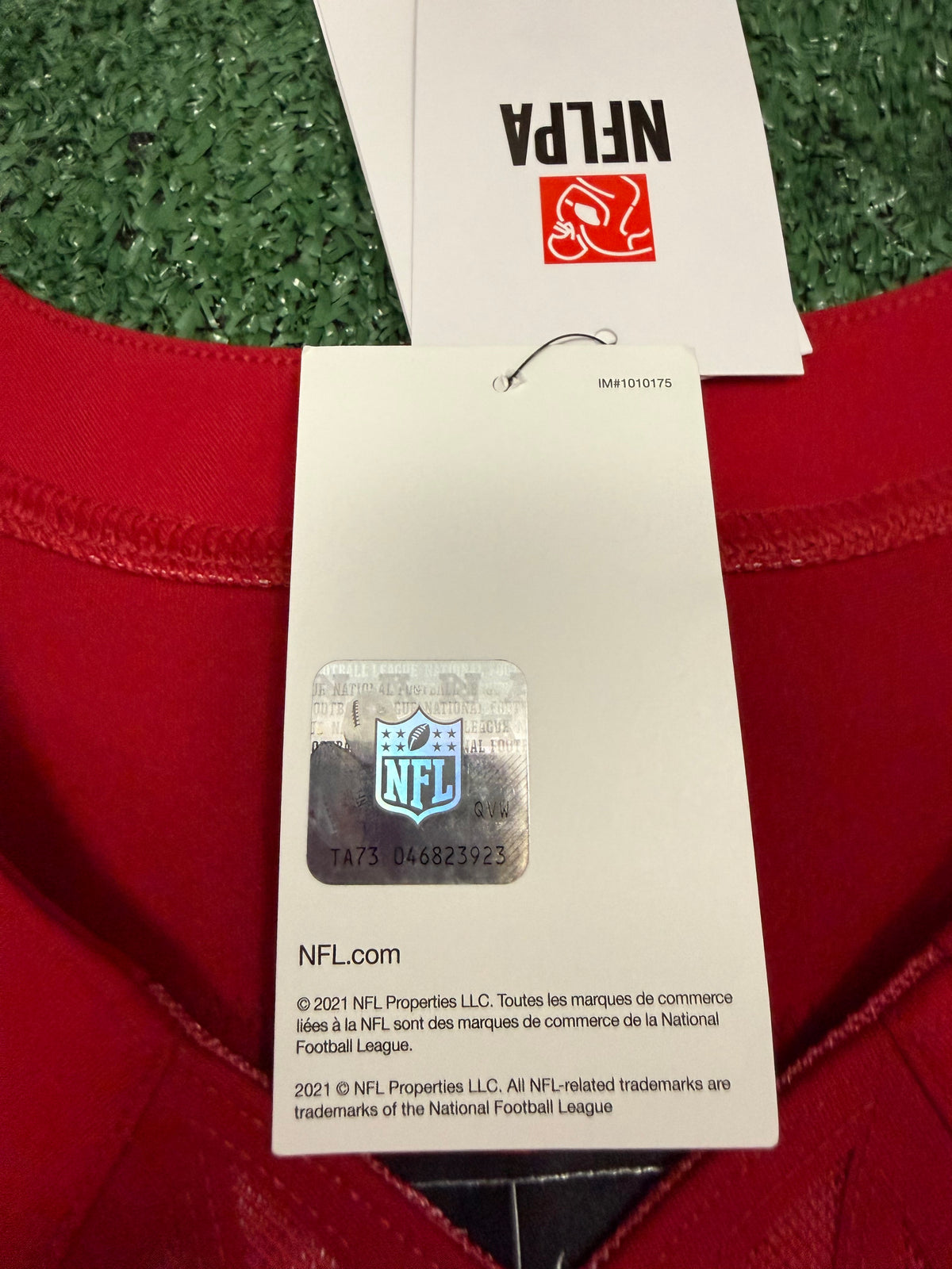Brock Purdy San Francisco 49ers Jersey #13 Nike Vapor FUSE Elite Red Size 44 (Large) NFL