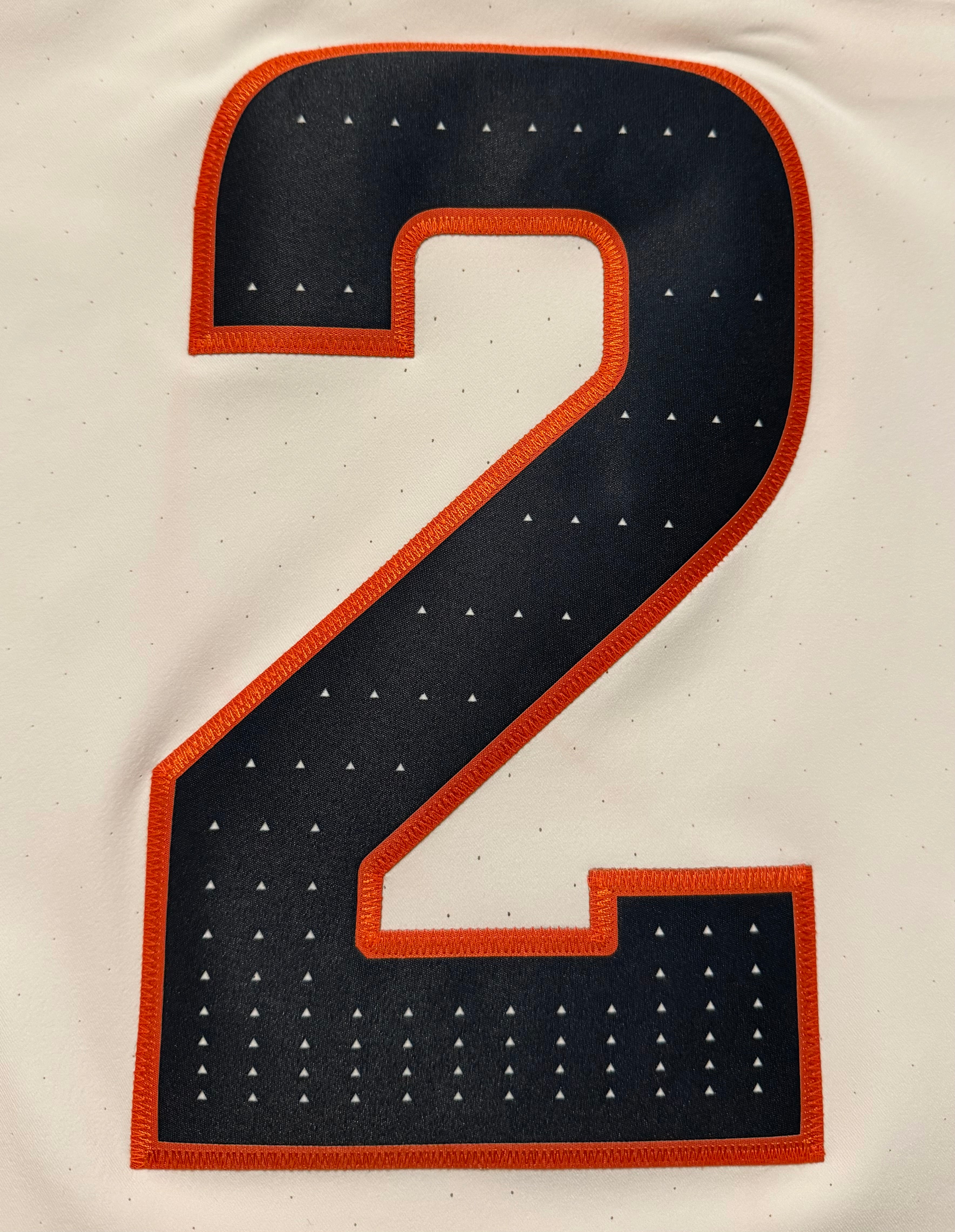 Pat Surtain II Denver Broncos Jersey #2 Nike Vapor Fuse Elite White Size 48 (XL) NFL