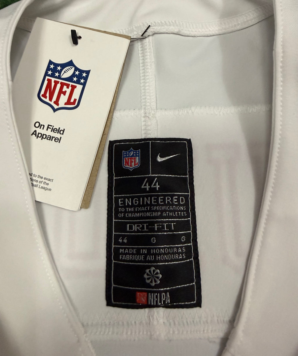 Brock Purdy San Francisco 49ers Jersey #13 Nike Vapor FUSE Elite White Size 44 (Large) NFL