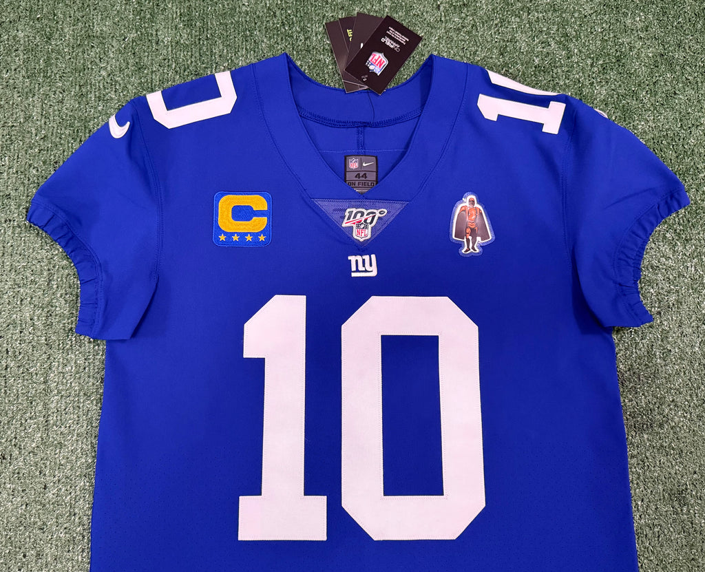 Eli Manning New York Giants Jersey #10 Nike Vapor Elite Blue Size 44 (Large) NFL
