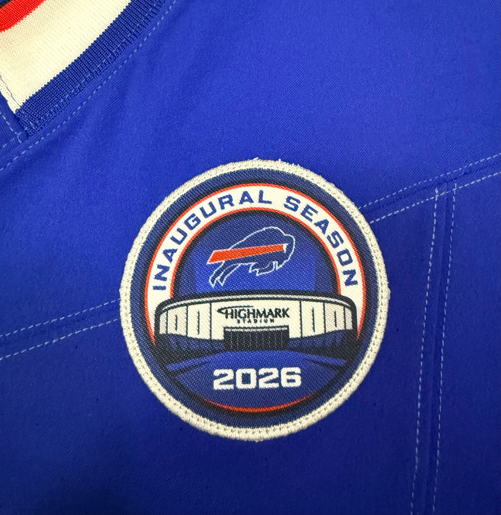 Josh Allen Buffalo Bills Jersey #17 Nike Vapor Fuse Elite Blue Size 44 (L) NFL