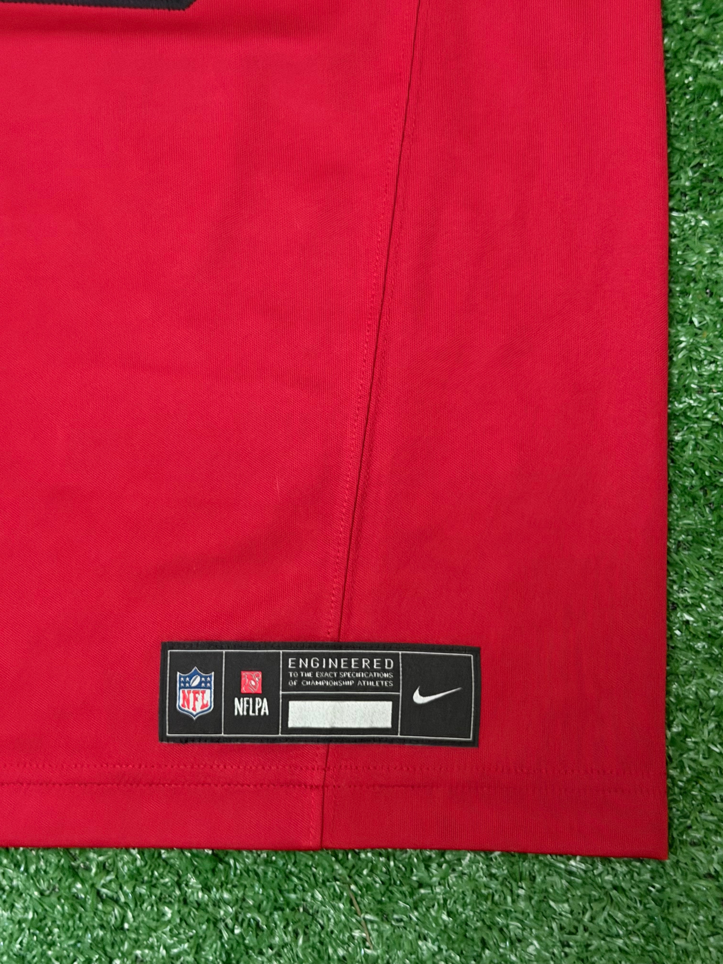 Christian McCaffrey San Francisco 49ers Jersey #23 Nike Vapor Fuse Limited Stitched Red Size (Medium) NFL