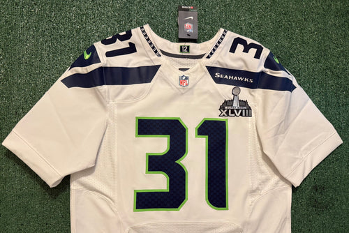 Cam Chancellor Seattle Seahawks 
Jersey #31 Nike Elite white Size 44 (Large) NFL