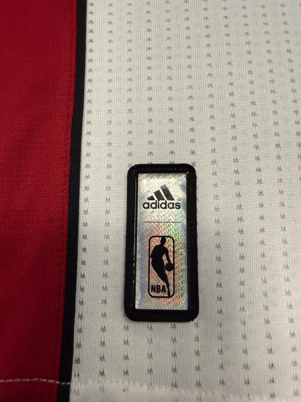 Lebron James Miami Heat Jersey #6 Adidas Climacool White Size (Large) NBA