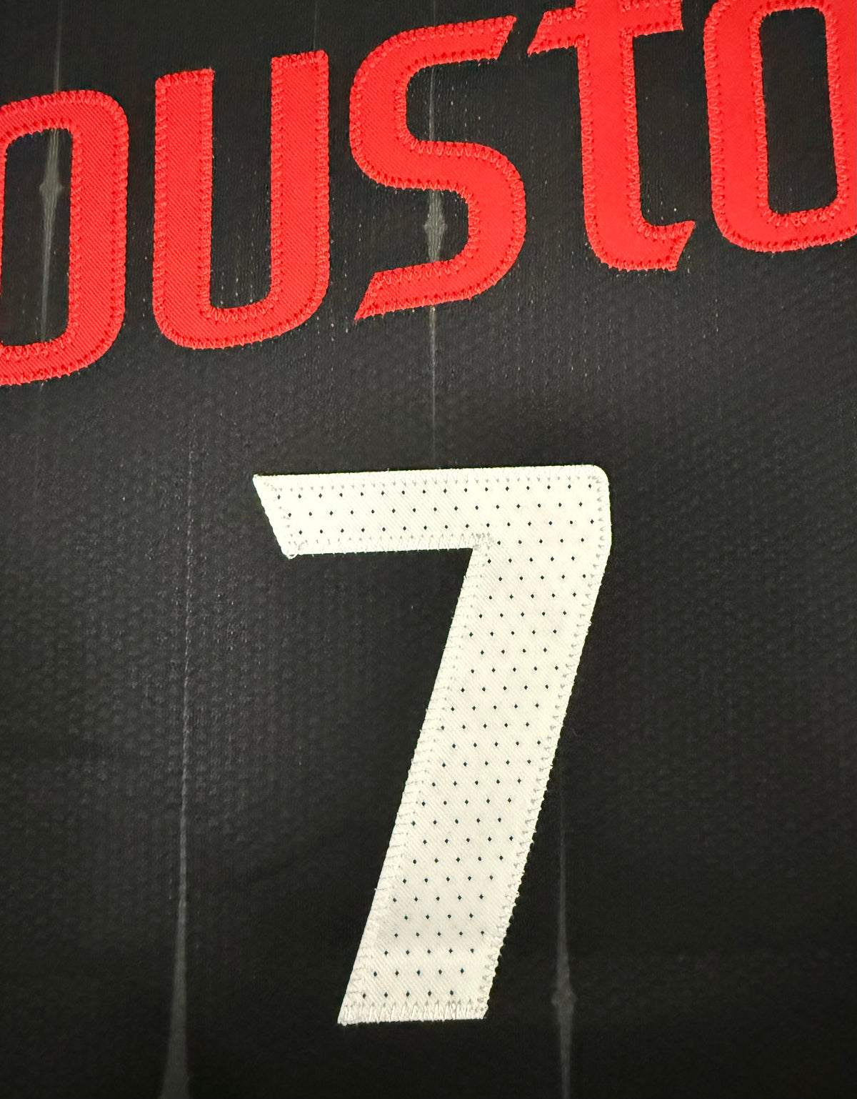 Kevin Durant Houston Rockets Jersey #7 Nike ADV Authentic Black Size 48 (Large) NBA