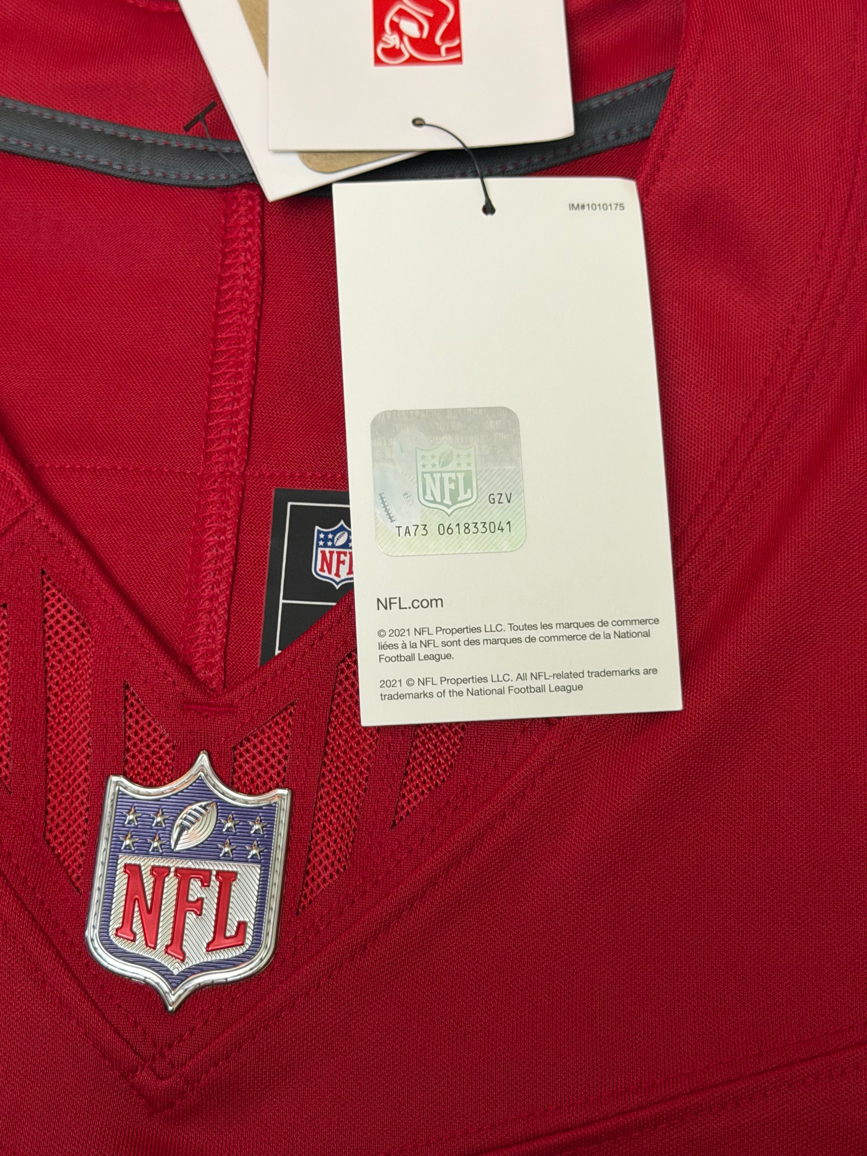 Christian McCaffrey San Francisco 49ers Jersey #23 Nike Vapor Fuse Limited Stitched Red Size (Medium) NFL