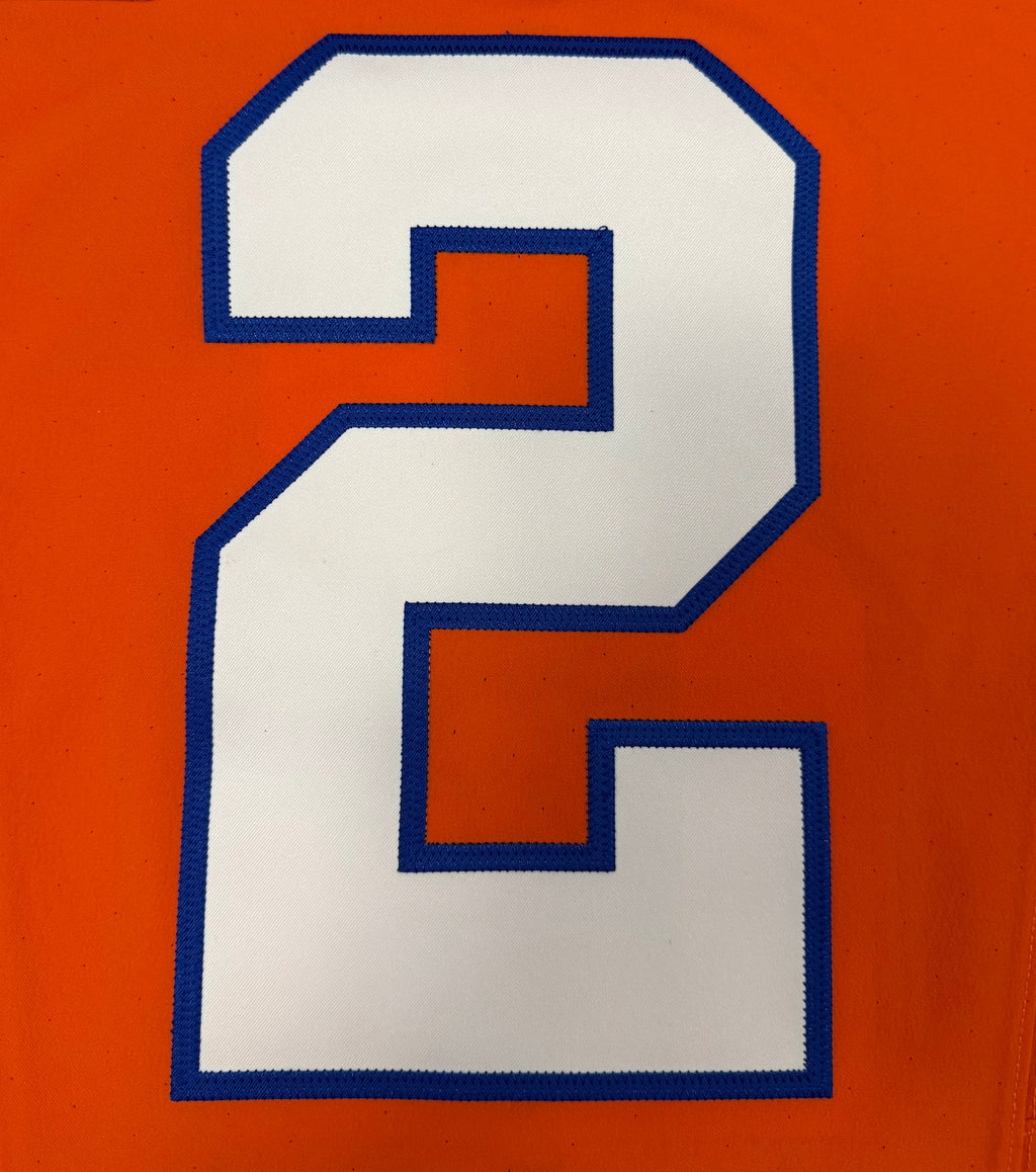 Pat Surtain II Denver Broncos Jersey #2 Nike Vapor Fuse Elite Orange Size 48 (XL) NFL