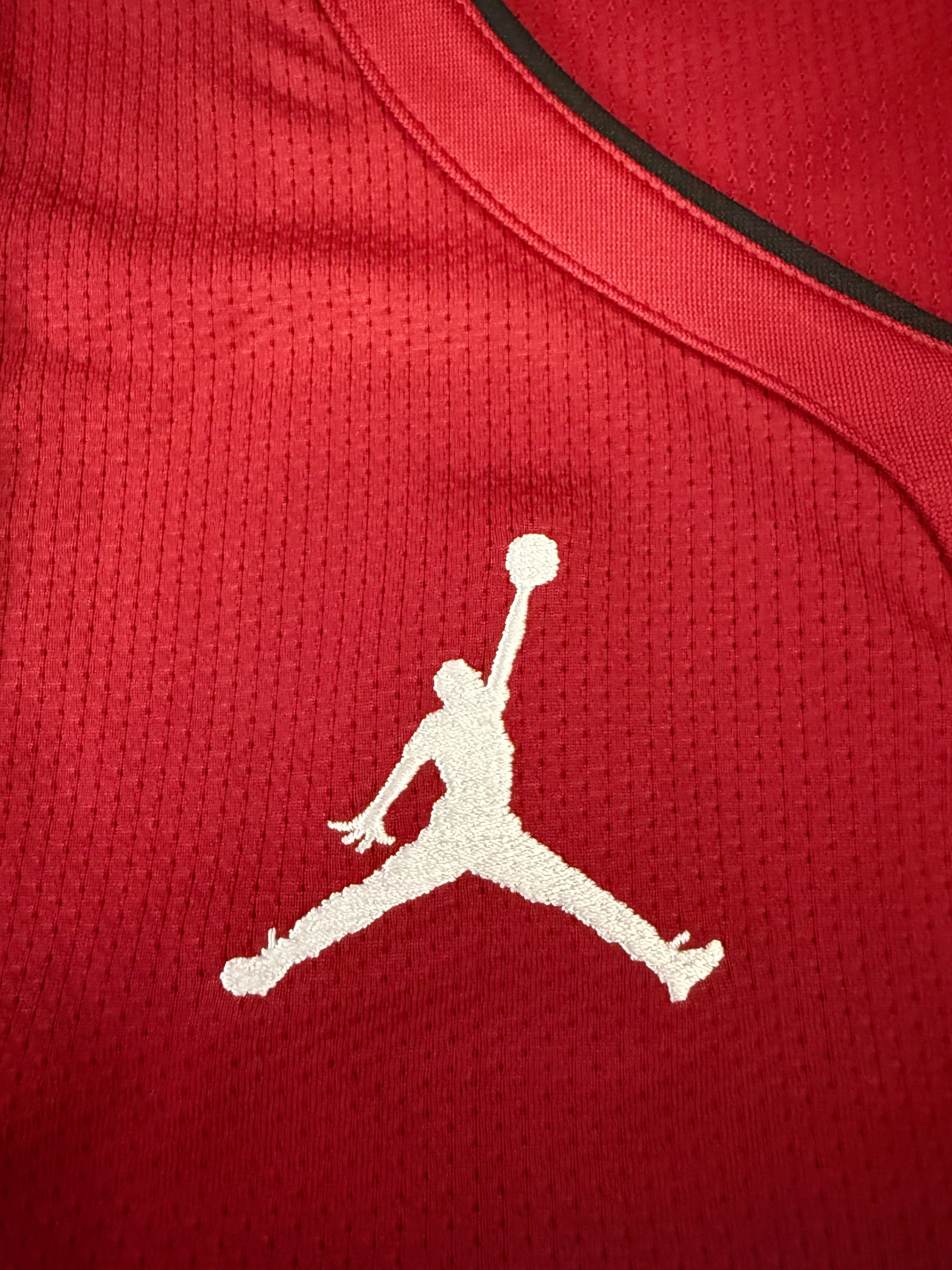 Giannis Antetokounmpo Miami Heat Jersey #7 Nike ADV Authentic Red Size 48 (Large) NBA