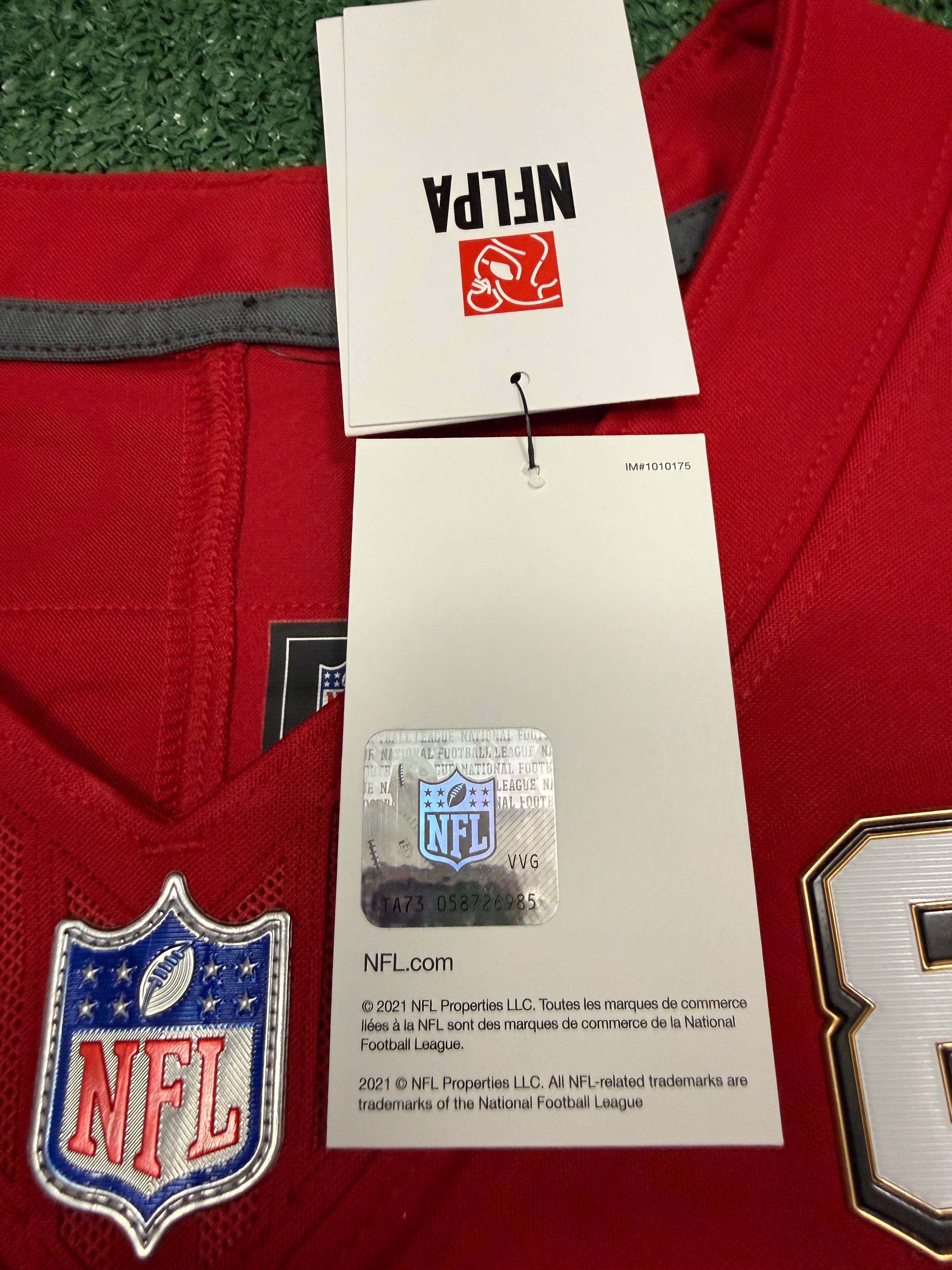 Fred Warner San Francisco 49ers Jersey #54 Nike Vapor Fuse Limited Stitched Red Size (Large) NFL