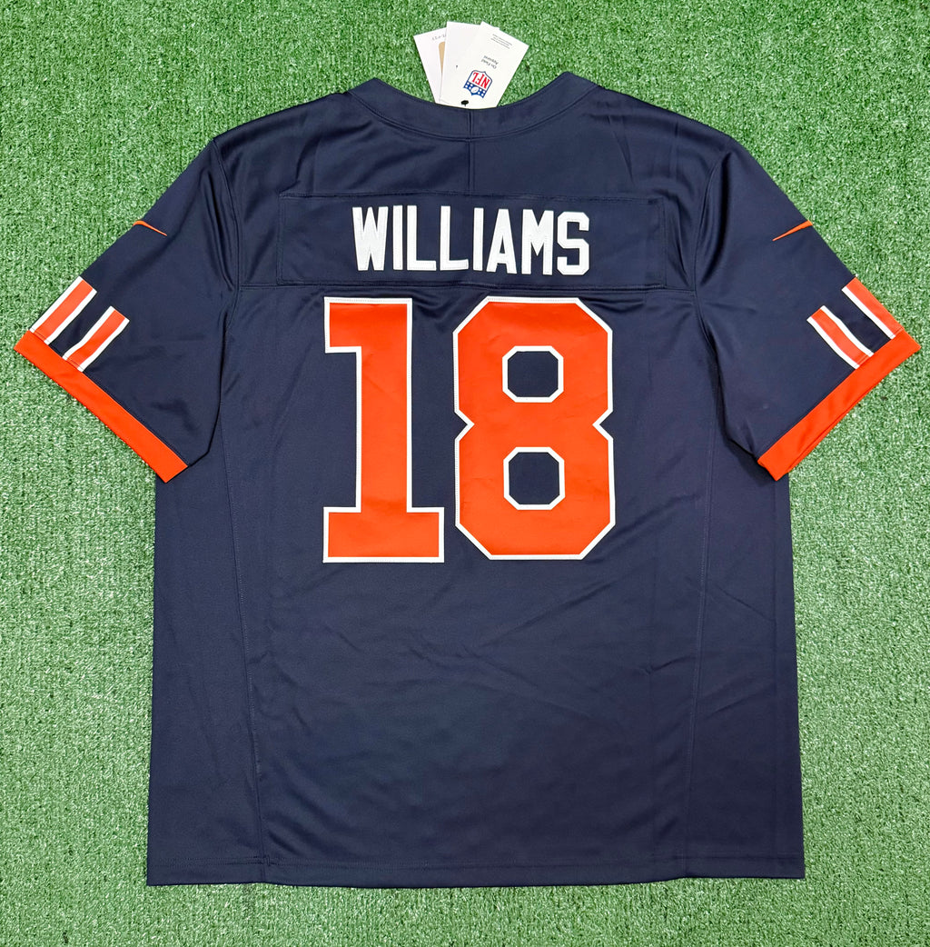 Caleb Williams Chicago Bears Jersey #18 Nike FUSE Rivalry Navy Size (XL) NFL