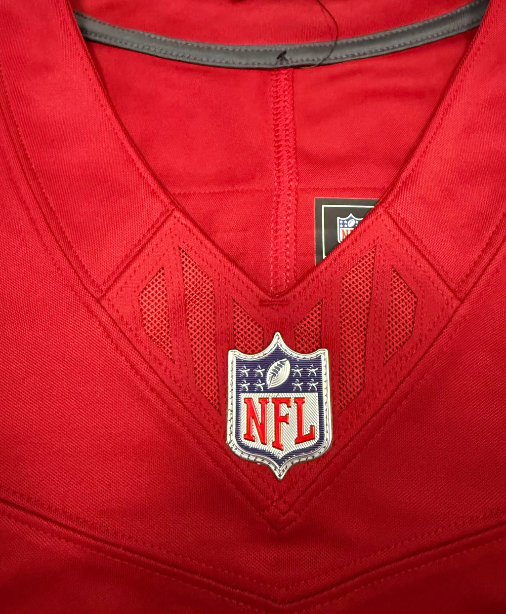 Fred Warner San Francisco 49ers Jersey #54 Nike Vapor Fuse Limited Stitched Red Size (Large) NFL