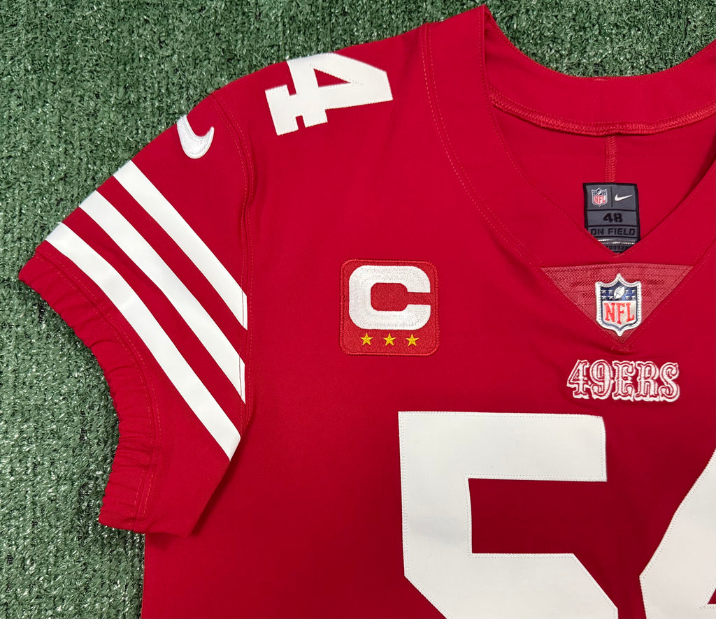 Fred Warner San Francisco 49ers
Jersey #54 Nike Vapor Elite red Size 44 (Large) NFL