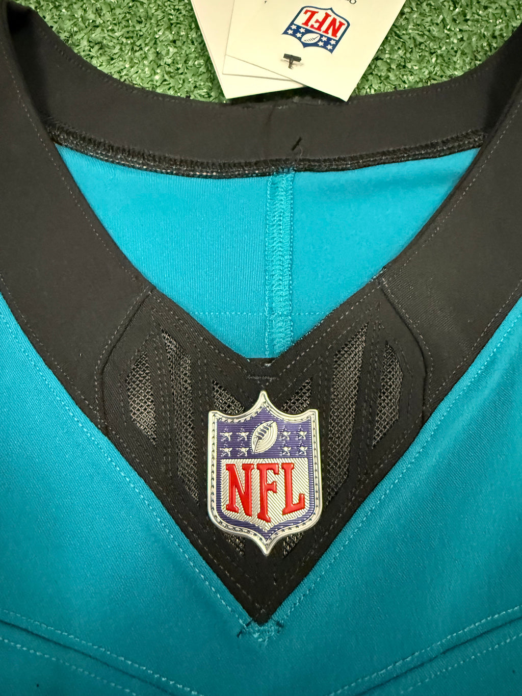Trevor Lawrence Jacksonville Jaguars Jersey #16 Nike Vapor Fuse Elite Teal Size 48 (XL) NFL