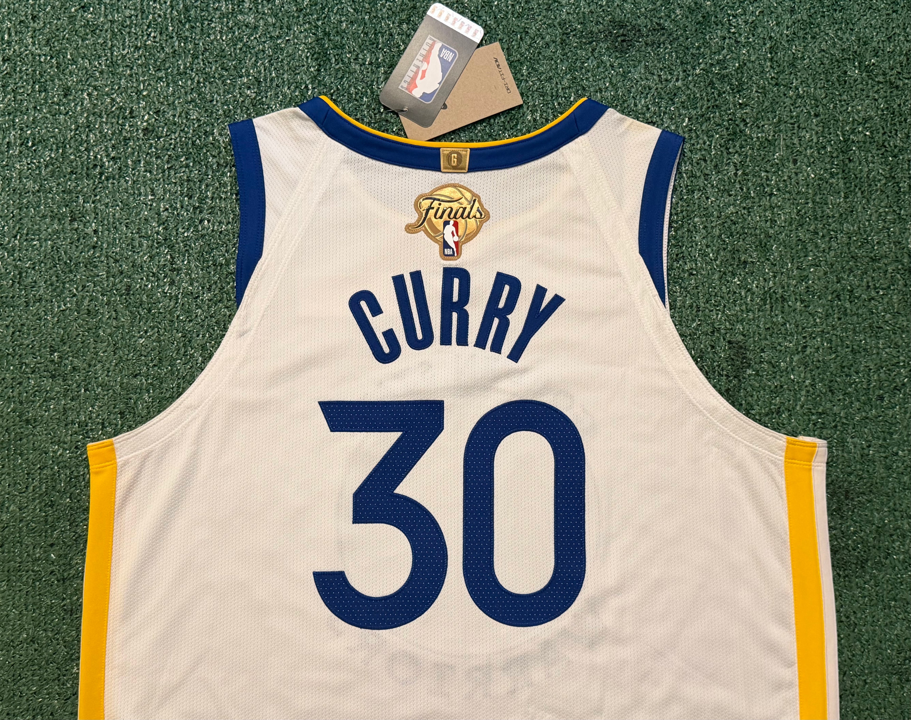 Steph Curry Golden State Warriors Jersey #30 Nike ADV Authentic White Size 48 (L) NBA