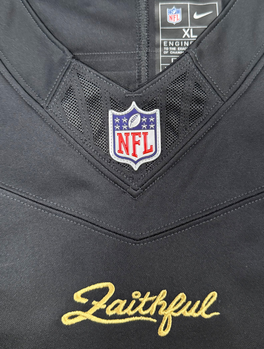 George Kittle San Francisco 49ers Jersey #85 Nike Vapor Fuse Limited Rivalry Black Size (XL) NFL