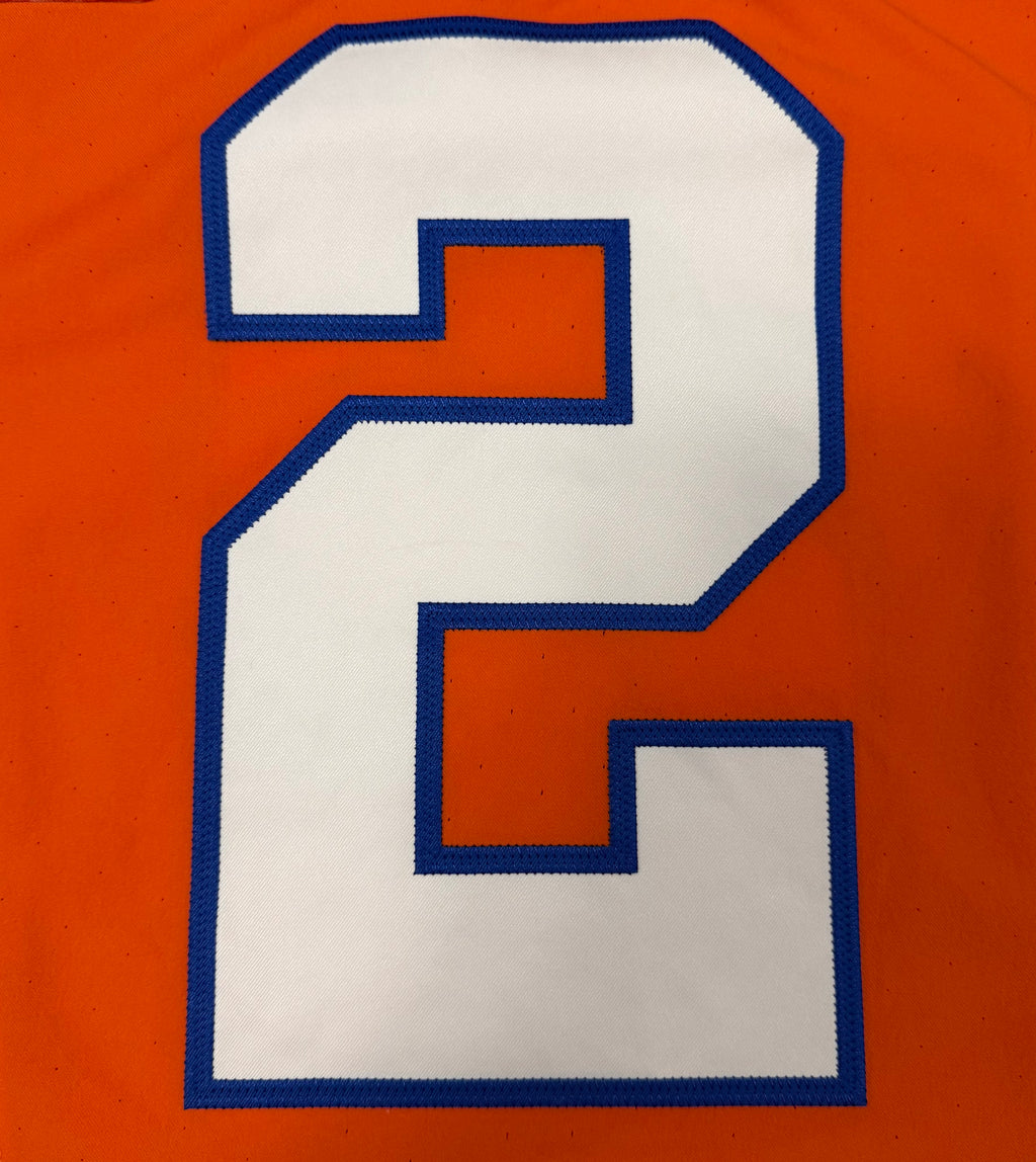Pat Surtain II Denver Broncos Jersey #2 Nike Vapor Fuse Elite Orange Size 40 (M) NFL