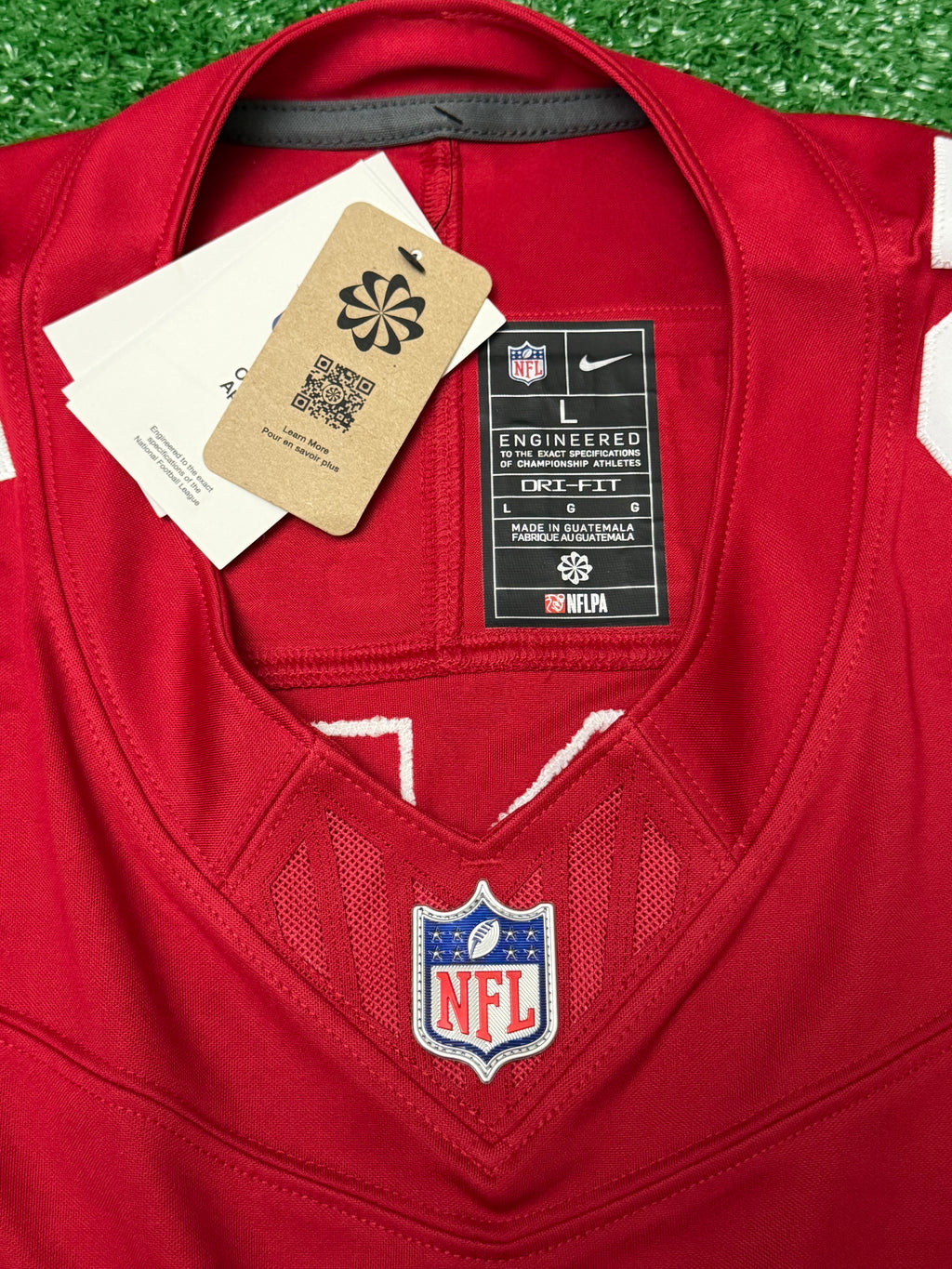 George Kittle San Francisco 49ers Jersey #85 Nike Vapor Fuse Limited Stitched Red Size (Large) NFL