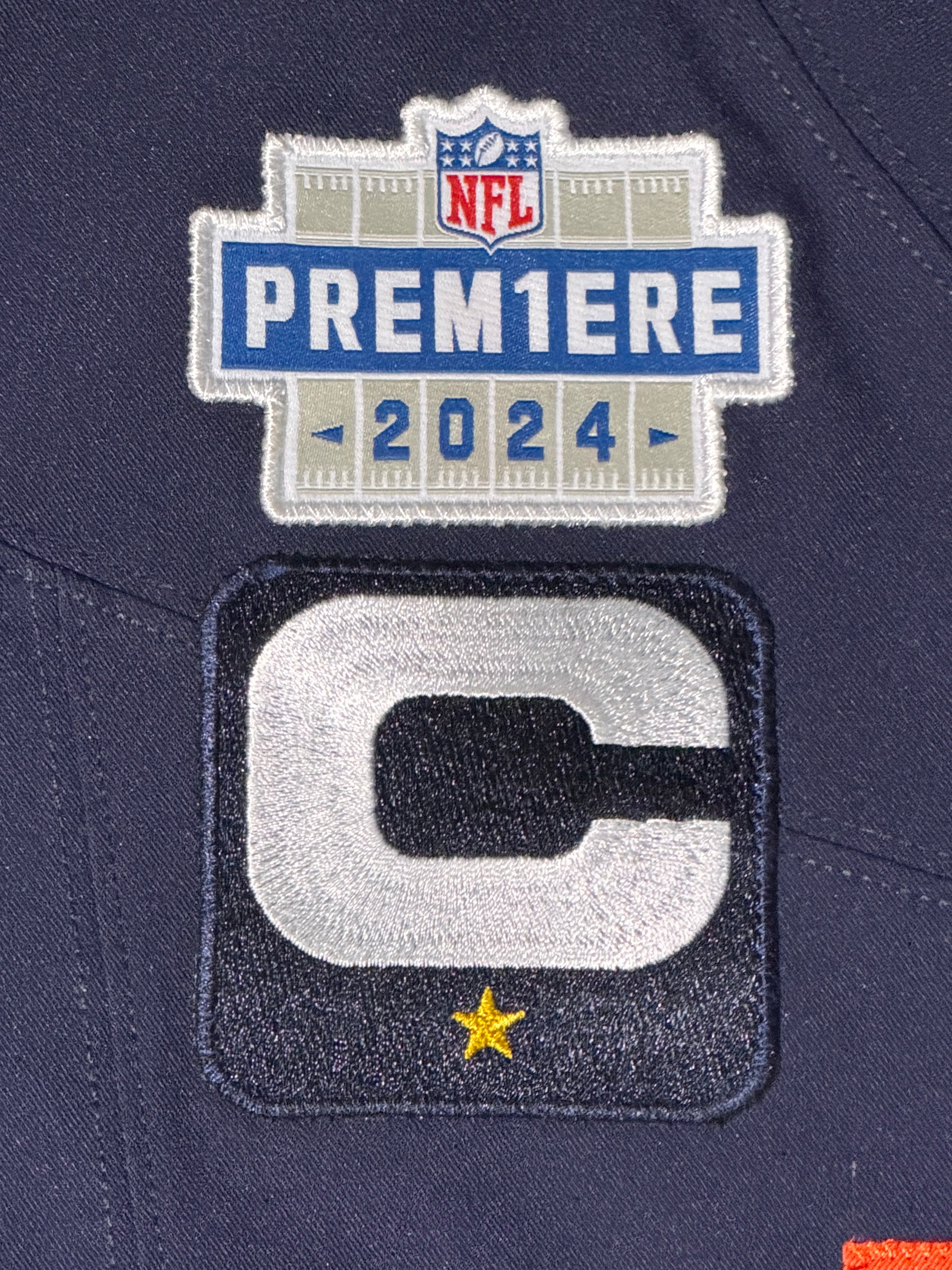Caleb Williams Chicago Bears Jersey #18 Nike Vapor FUSE Elite Navy Size 48 (XL) NFL
