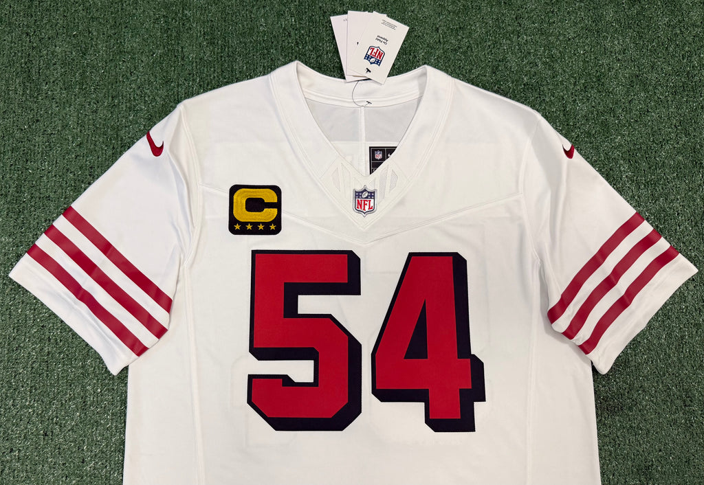 Fred Warner San Francisco 49ers
Jersey #54 Nike FUSE Limited White Size (Large) NFL