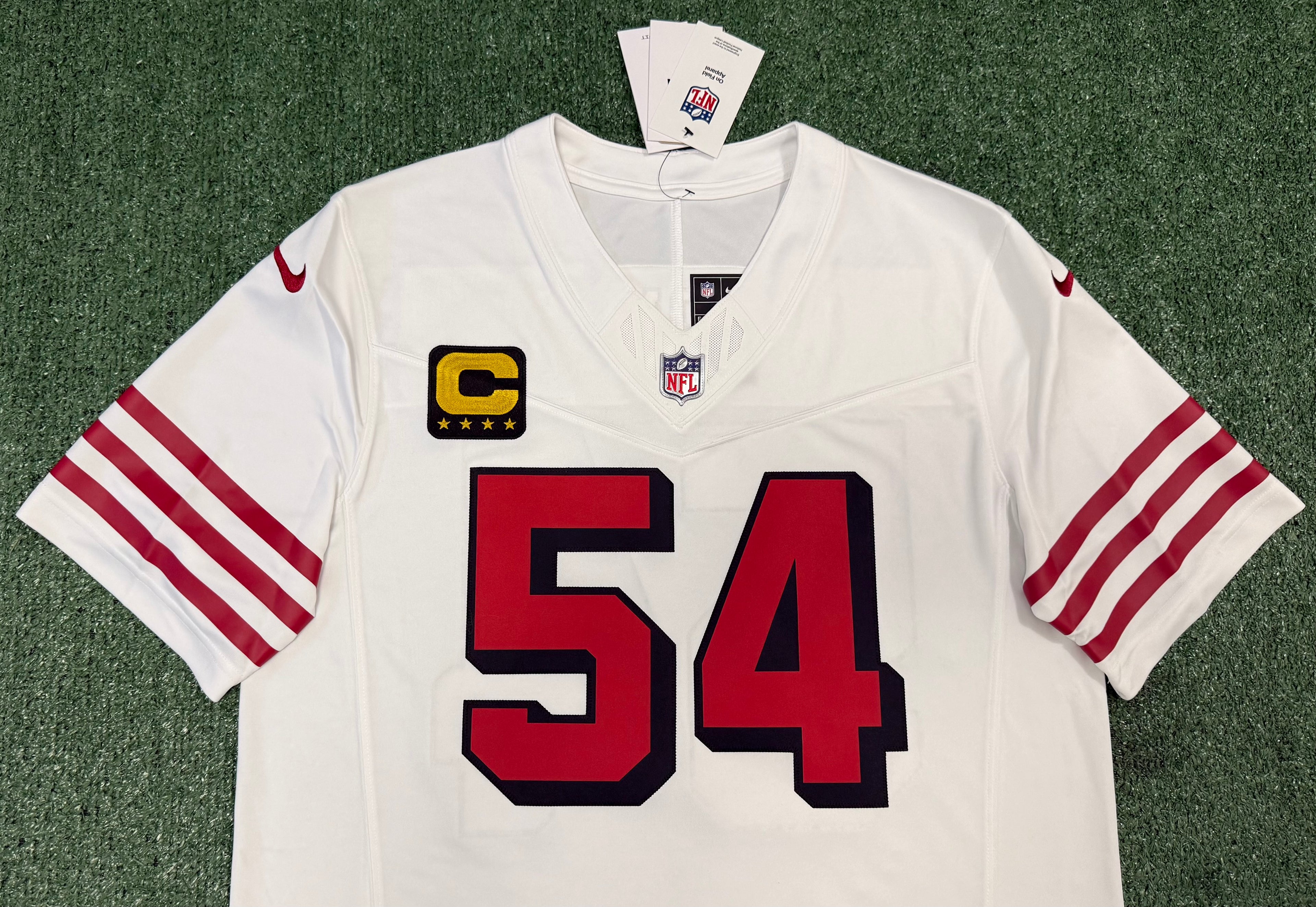 Fred Warner San Francisco 49ers
Jersey #54 Nike FUSE Limited White Size (Large) NFL