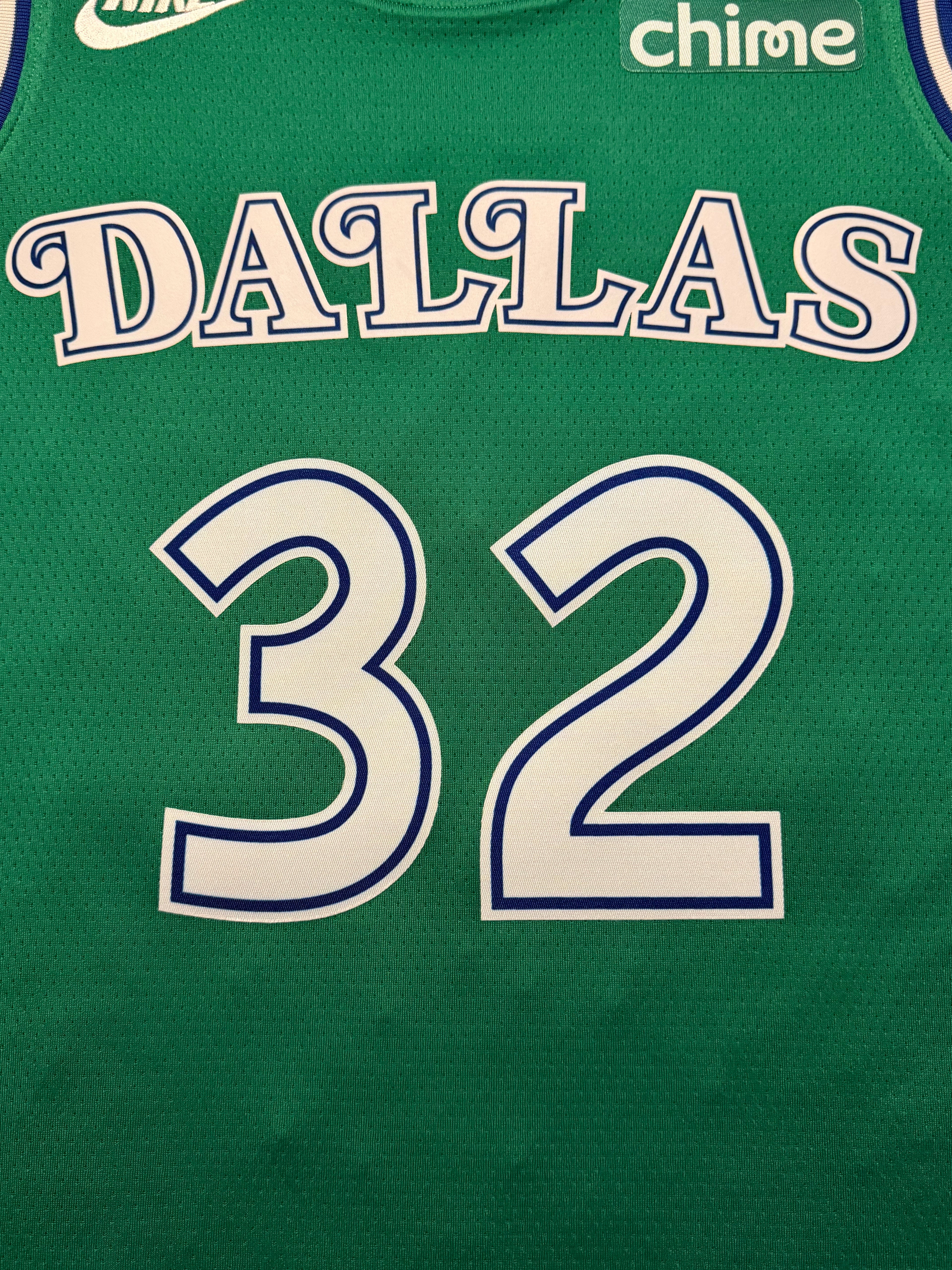 Cooper Flagg Dallas Mavericks Jersey #32 Nike Swingman Green Size 48 (Large) NBA