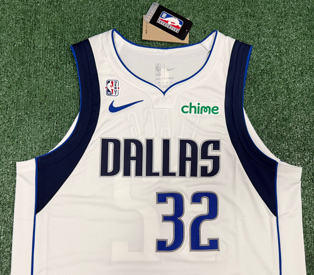Cooper Flagg Dallas Mavericks Jersey #32 Nike ADV White Size 48 (Large) NBA
