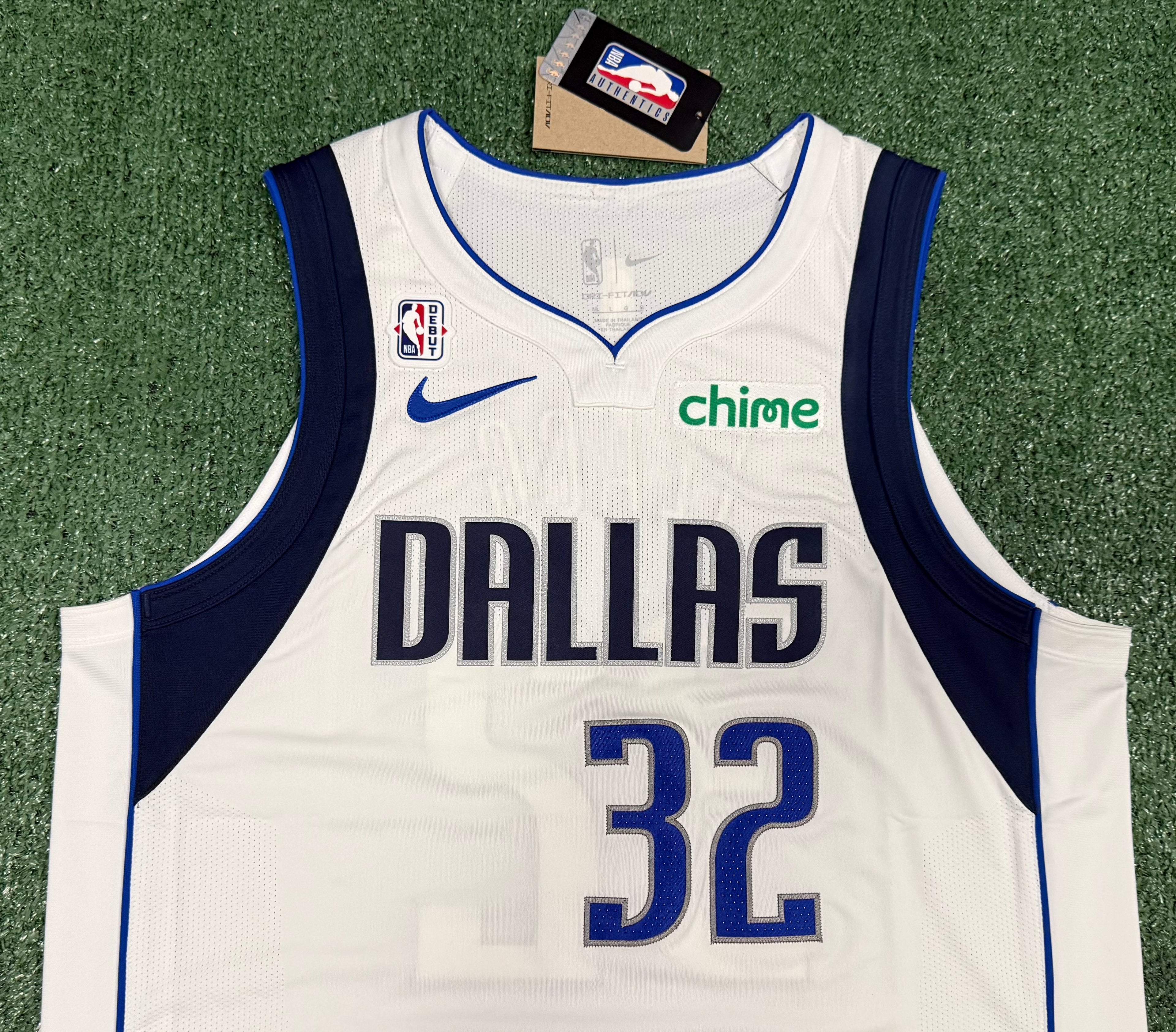 Cooper Flagg Dallas Mavericks Jersey #32 Nike ADV White Size 48 (Large) NBA