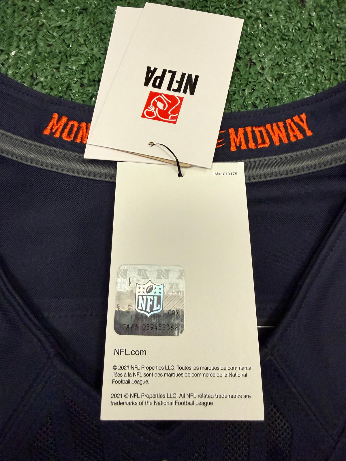 Caleb Williams Chicago Bears Jersey #18 Nike FUSE Rivalry Navy Size (XL) NFL