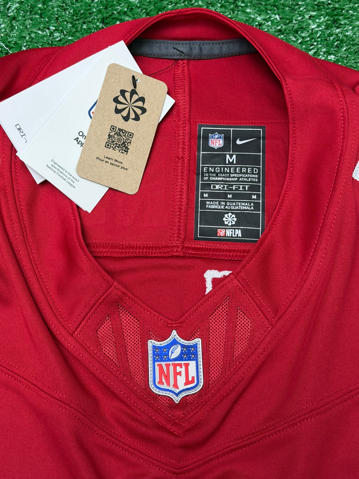 Fred Warner San Francisco 49ers Jersey #54 Nike Vapor Fuse Limited Stitched Red Size (Medium) NFL