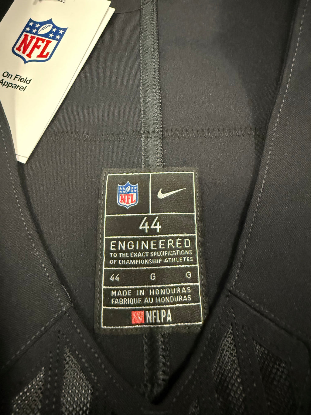 Ja'Marr Chase Cincinnati Bengals Jersey #1 Nike Vapor Fuse Elite Black Size 44 (L) NFL