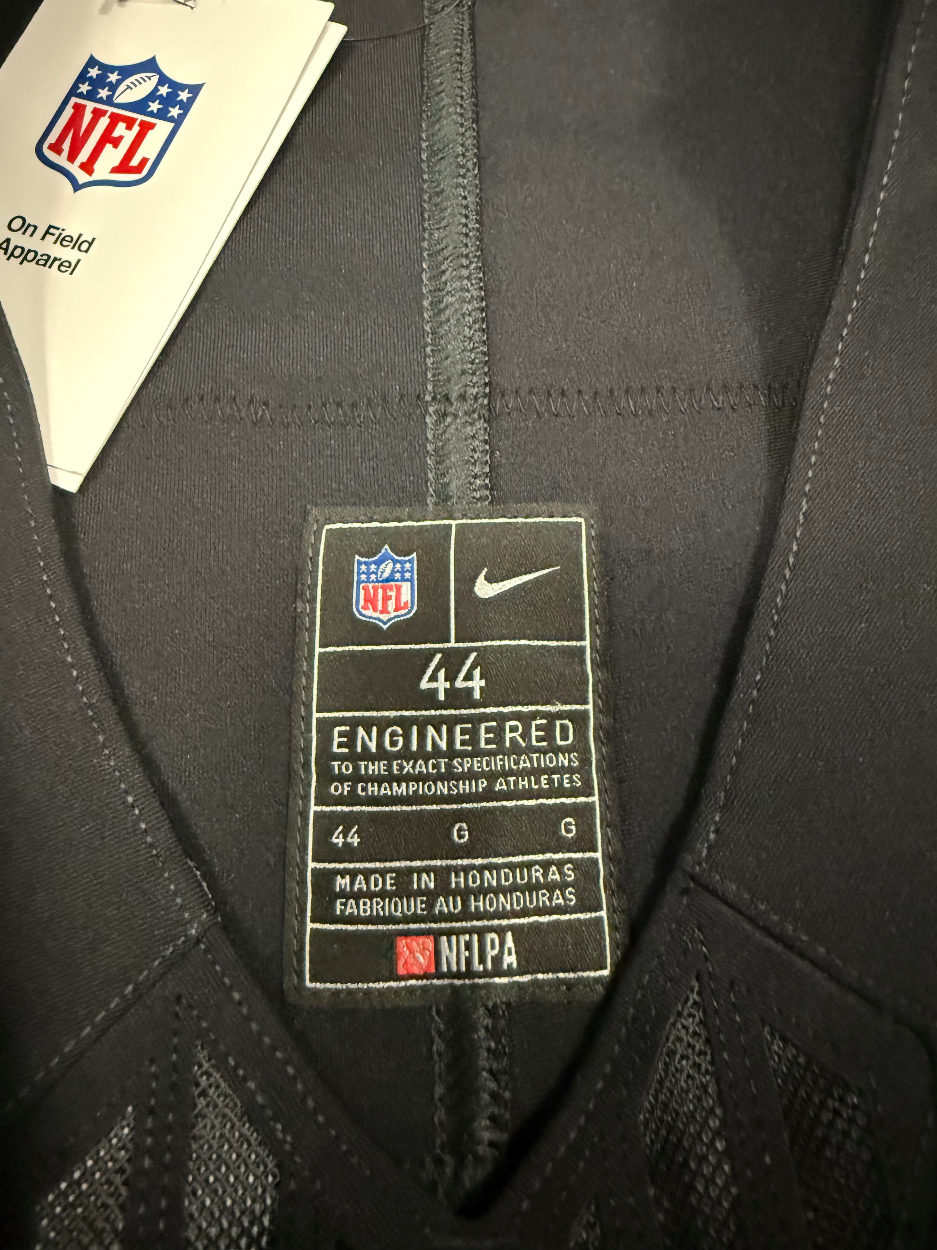 Ja'Marr Chase Cincinnati Bengals Jersey #1 Nike Vapor Fuse Elite Black Size 44 (L) NFL