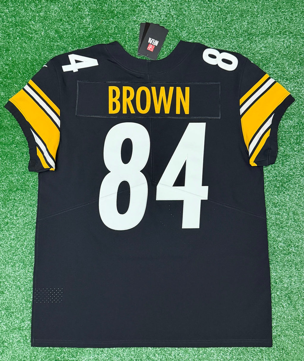 Antonio Brown Pittsburgh Steelers Jersey #84 Nike Vapor Elite Black Size 48 (XL) NFL