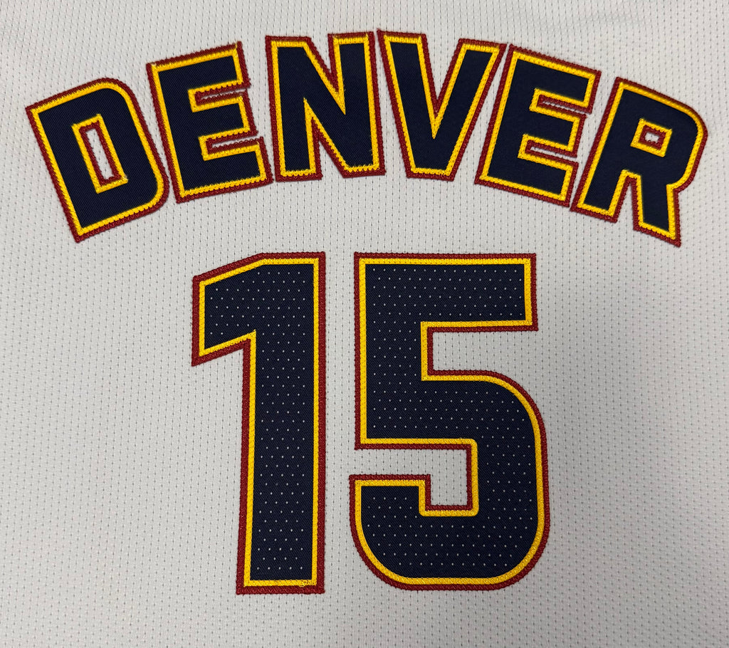 Nikola Jokic Denver Nuggets Jersey #15 Nike ADV Authentic White Size 48 (L) NBA